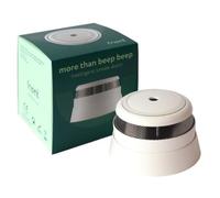 frient Intelligent Smoke Alarm | Détecteur de Fumée sans Fil | Notification Instantanée | en 14604 | Alimentation par Piles | Connecté à Zigbee | Fonctionne avec SmartThings, Home Assistant et Homey