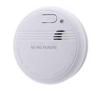 Détecteur de fumée garanti 5 ans + pile et accessoires de pose - Otio
