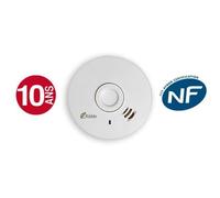 Détecteur de fumée - KIDDE - 10Y29 - Pile lithium 10 ans - Technologie photoélectrique - 85 dB