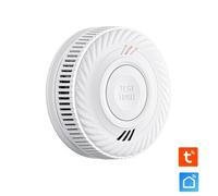 Détecteur de fumée KYF Connecté Wifi - Normes CE et EN - Pile 10 ans scellée - Détection fiable et rapide