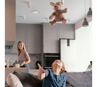 Détecteur de fumée Longlife, pile au lithium, blanc