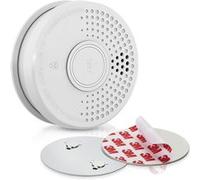 Détecteur de fumée - OneConcept SHD DOF39 - avec support magnétique Magnetic Mount en kit - Blanc G