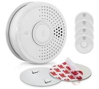 Détecteur de fumée - OneConcept SHD DOF39 - Lot de 5 - avec support magnétique en kit - Blanc G