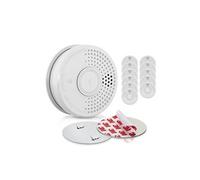 Détecteur de fumée - SHD DOF39 - Lot de 12 - avec support magnétique en kit - Blanc