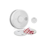 Détecteur de fumée - SHD DOF39 - Lot de 2 - avec support magnétique en kit - Blanc