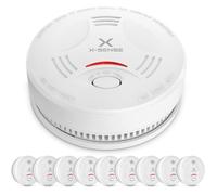 Détecteur de Fumée X-Sense SD11 Lot de 10 avec Alarme 85 dB et Batterie 10 Ans