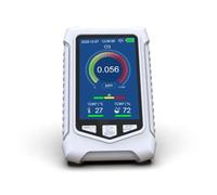 Détecteur de gaz, Analyseur d'ozone Portable Multifonctionnel Intelligent O3, détecteur de gaz, capteur, Moniteur Pollution la qualité l'air pour Le Travail et la Maison