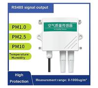 Détecteur De Gaz, Capteur de qualité de l'air température et humidité PM2.5PM10 détection de gaz de Pollution industrielle transmetteur de détecteur de particules de poussière(5 in 1)