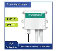 Détecteur de Gaz, Capteur de qualité de l'air température et humidité PM2.5PM10 détection de gaz de Pollution Industrielle transmetteur de détecteur de Particules de poussière(0-10V Output)