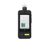 Détecteur de gaz CO Cl2 Portable, Rechargeable, écran LCD, testeur de qualité de l'air avec Alarme sonore et Lumineuse, Plage de Mesure 0-1 000, précision 10 ppm Temps de réponse Court
