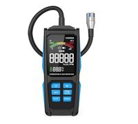 Détecteur de gaz Combustible Écran Couleur Analyseur de gaz Char PPM Unité LEL Triple Alarme Compteur de Fuite de gaz Naturel Compteur GPL Applications étendues