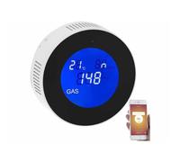 Détecteur de gaz connecté VisorTech - annonce vocale - détection de gaz naturel, propane, butane et GPL