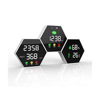 Détecteur de gaz, Détecteur de dioxyde de carbone Température et humidité Pm2.5 Capteur infrarouge multi-fonction mural de détection murale