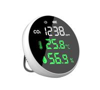Détecteur de gaz, Détecteur de dioxyde de carbone, testeur de qualité de l'air, compteur de CO2, thermomètre, hygromètre