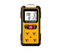 Détecteur de GAZ Détecteur de fuite de gaz 4 en 1 (H2S, EX, O2, CO) - Moniteur de sécurité fiable for la maison et le lieu de travail avec détection précise,Après plusieurs tests