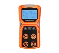 Détecteur de gaz, Détecteur de gaz Multiple Compteur O2 H2S CO LEL 4 en 1 Oxygène Sulfure d'hydrogène Monoxyde Carbone Fuite Combustible(Gas Detector)