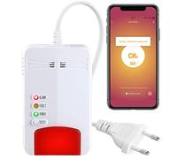 Détecteur de gaz domestiques connecté avec Alarme 85 DB [VisorTech]