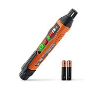 Détecteur de Gaz Naturel, TopTes PT177 Détecteur de Fuite de Gaz avec Alarme Sonore et Visuelle, Portable Détecteur de Gaz à Pile Propane, Butane, Méthane pour Camping Car (Pile x2 Incluse) - Orange