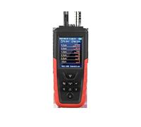 Détecteur De Gaz, PM0.3/0.5/1/2.5/5/10 PM2.5 compteur de qualité de l'air extérieur compteur de particules de poussière extérieur Six canaux détection compteur de particules de poussière