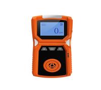 Détecteur de gaz Portable avec écran LCD H2/CO/PH3/CO2/H2S/NH3/O2/NO2/NO/EX/CH4, Compteur multigaz for Le Travail et la Maison Surveillance Rapide(H2S-0-100ppm)