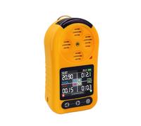 Détecteur de gaz Portable sans Fil 4 en 1 avec capteur d'alarme O2 CO LEL H2S afficha Lecture Temps réel(Single NO2)