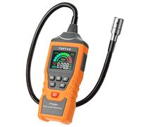 Détecteur de Gaz, TopTes PT520B+ Détecteur de Fuites de Gaz Rechargeable avec Une sonde de 43,5 cm pour Localiser Les Fuites de Propane, de Gaz Naturel, Mesurant en PPM ou%LEL - Orange