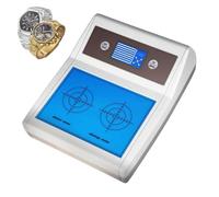 Détecteur de Magnétisme pour Montre, Outil de Démagnétisation Électrique avec Écran LCD, Fonction à Un Bouton, Outil de Réparation de Montres for Atelier et Usage Domestique