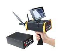 Détecteur de Métal Chercheur d'or Souterrain À Longue Portée avec Recherche de 100M Et Profondeur de 15M, Écran LCD HD, Scanner Rechargeable de Haute Précision pour Or, Argent, Cuivre