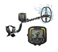 Détecteur de métaux à Affichage numérique LCD TX-850, détecteur de métaux souterrains, chercheur d'or et de trésors Utilisation sous-Marine et sur la Plage(with Headset)