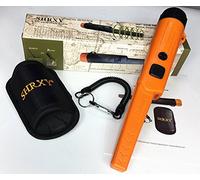 Détecteur de métaux à Main Portable Pointer Portable Or Hunter GP-POINTERII Imperméable à l'eau Orange Or réglable Finder avec LED pour la lumière Faible Utilise … (gpii-Orange)