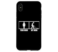 Détecteur de métaux Amusant pour la pêche à la saleté de Votre Maman, de ma mère Coque pour iPhone XS Max