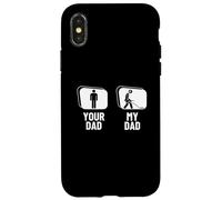 Détecteur de métaux Amusant pour la pêche à la saleté de Votre Papa, de ma Fille Coque pour iPhone X/XS