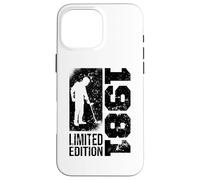 Détecteur de métaux Anniversaire né en 1981 Métaldetecteur Coque pour iPhone 16 Pro Max
