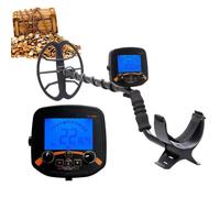 Détecteur de métaux avec écran LCD, bobine étanche IP68, localisateur réglable pour la chasse à la plage, outil de chasse au trésor de précision supérieure, portée de 2,5 m