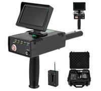 Détecteur De Métaux avec Écran LED 3D, Portée De 3937ft Et Profondeur De 98.4ft - Détecteur d'or Et Métaux, Scanner Trésors Souterrains Haute Précision, pour Or, Argent, Cuivre Et Diamant