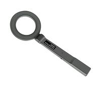 Détecteur de métaux, Détecteur de métaux Portable Dispositif détection électroniques Sécurité aéroportuaire 180 ° Polaire tête Pliable avec lumière