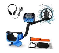 Détecteur de métaux Détecteur de métaux Souterrain Professionnel Recherche de Profondeur détecteur d'or détecteur de trésors Pinpointer Bobine étanche(As Photo)