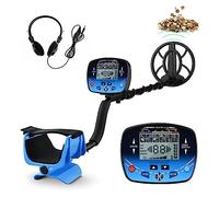 Détecteur de Métaux, Détecteur de métaux Souterrain Professionnel Recherche de Profondeur détecteur d'or détecteur de trésors Pinpointer Bobine étanche(with Headphone)