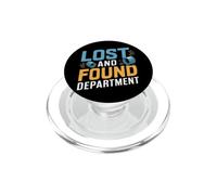 Détecteur de métaux drôle de détection de métaux perdus et trouvés PopSockets PopGrip pour MagSafe