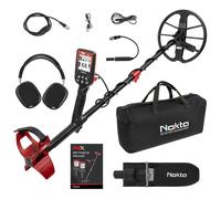 Nokta FINDX Pro Détecteur de Métaux, 4 Modes, Détecteurs de métaux Professionnels entièrement étanches pour l'or, Pinpoint, Batterie Rechargeable (écouteur, Sac de Transport, Pelle)
