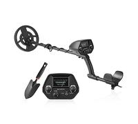 Détecteur de métaux for Adultes, détecteur Souterrain, d'or, chercheur trésors, Instrument détection Portable(White)