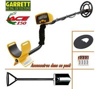 Détecteur de métaux GARRETT ACE 150 pack livré avec son protège disque + pelle big foot