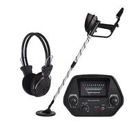 Détecteur de métaux MD-4030 détecteur de métaux Souterrain Circuit Metales Longueur réglable Chasseur de trésors traqueur chercheur détecteur d'or Portable(4030 and Headphone)