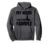 Détecteur de métaux My Needs Are Simple Detectorist Sweat à Capuche