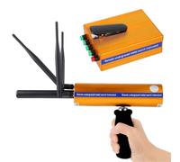 Détecteur de métaux portable 1400 m professionnel haute sensibilité rechargeable détecteur de métaux souterrain localisateur de trésor or argent cuivre scanner pour archéologie