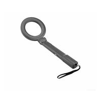 Détecteur de métaux portable conçu pour les chasseurs de trésors avec lumière rouge et alerte sonore