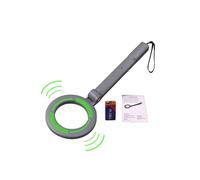 Détecteur de métaux portable, détecteur de métaux de sécurité - Scanner de recherche de métaux haute sensibilité - Chercheur de trésors métalliques longue durée avec alarme sonore et lumineuse