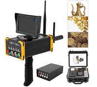Détecteur de métaux portable professionnel avec écran haute sensibilité et écran d'affichage, profondeur de 20 m, portée 1000 m, chercheur de trésor souterrain pour adultes