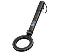 Détecteur de métaux portable - Scanner de sécurité pour objets - Scanner haute sensibilité avec alertes - Détecteur de faible consommation d'énergie