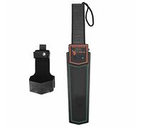 Détecteur de métaux portatif avec étui, Scanner de de sécurité Portable avec Vibrations et Doubles alertes sonores, Haute sensibilité pour Le contrôle des lieux d'événements dans